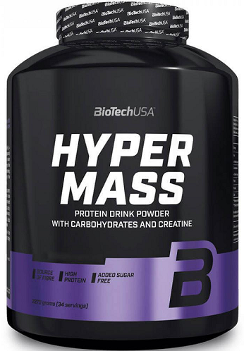 BioTech Hyper Mass 2270г Ваниль банка Белково-углеводный напиток