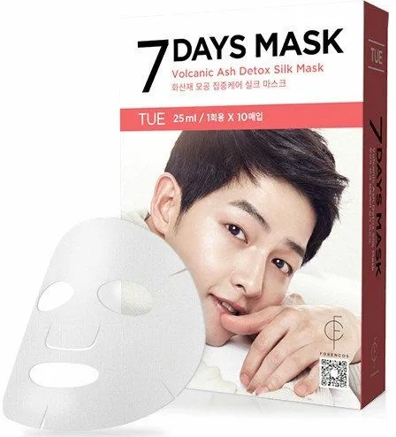 7 Days Mask Volcanic Ash Detox Silk Mask