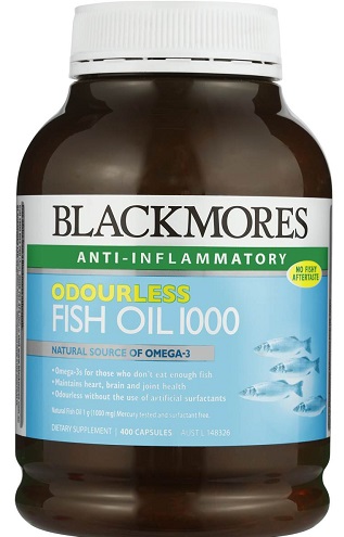 Blackmores Odourlessfish Oil №400 капс.Блэкморис &