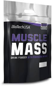BioTech Muscle Mass 4000г Шоколад пакет Белково-углеводный напиток