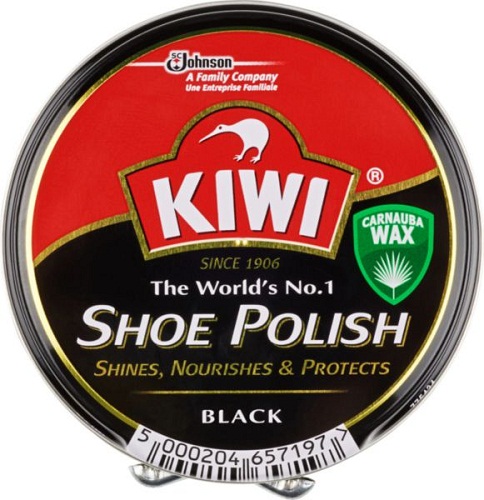 KIWI Крем для обуви в банке Черный ( 632088 )