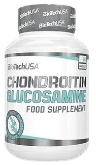 BioTech Хондроитин глюкозамин Chondroitin Glucosamine №60капс
