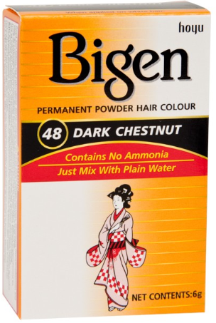 Bigen Powder краска порошок для волос №48  6гр
