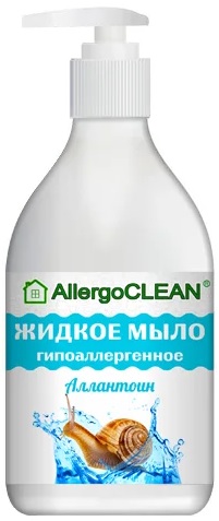 ALLERGOCLEAN Жидкое мыло 470 мл Аллантоин гипоаллергенное